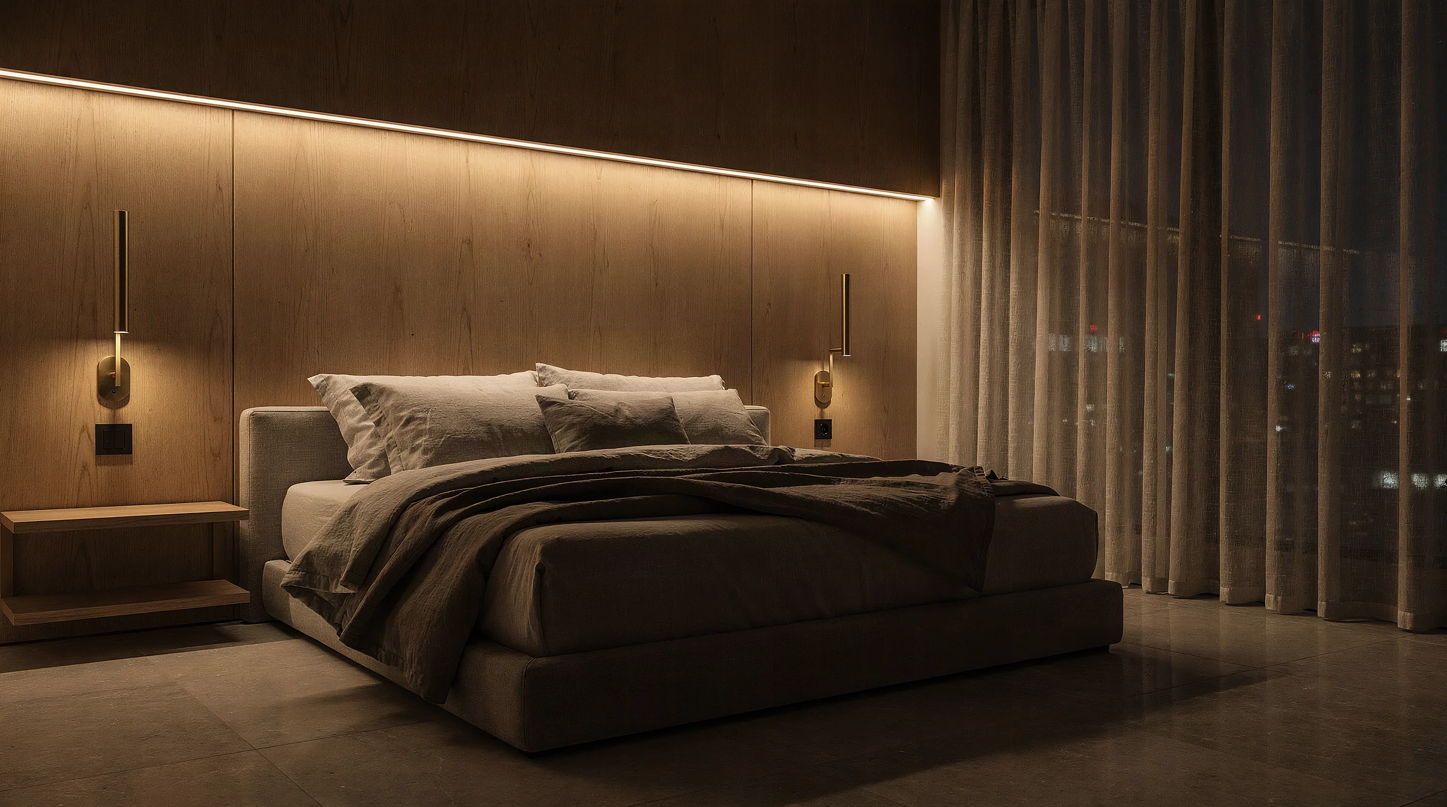 PRIMARY — yatak odası, gece